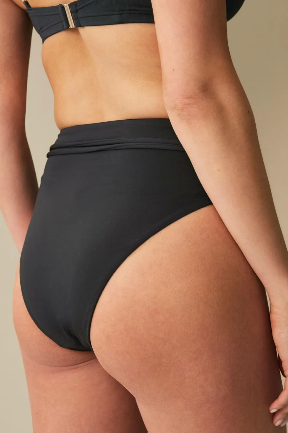 Ellos Collection Zoey High Waist Bikini Pink