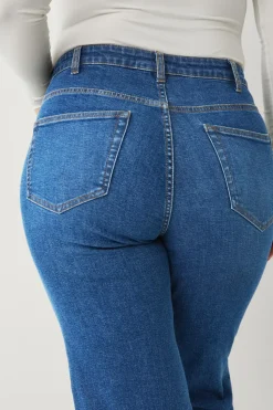 Ellos Plus collection Højtaljede jeans med brede ben