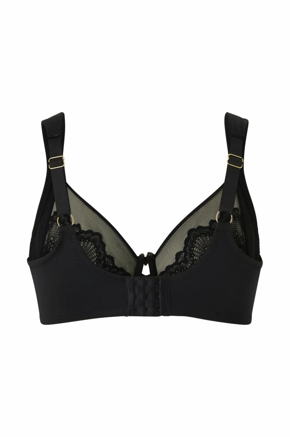 Ellos Plus collection Bh med bøjler med blondedetaljer