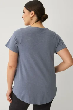 Ellos Plus collection Top med rund hals
