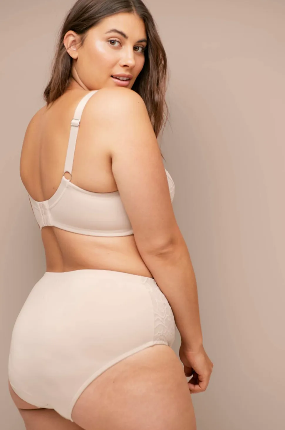 Ellos Plus collection Maxi-pink i høj model