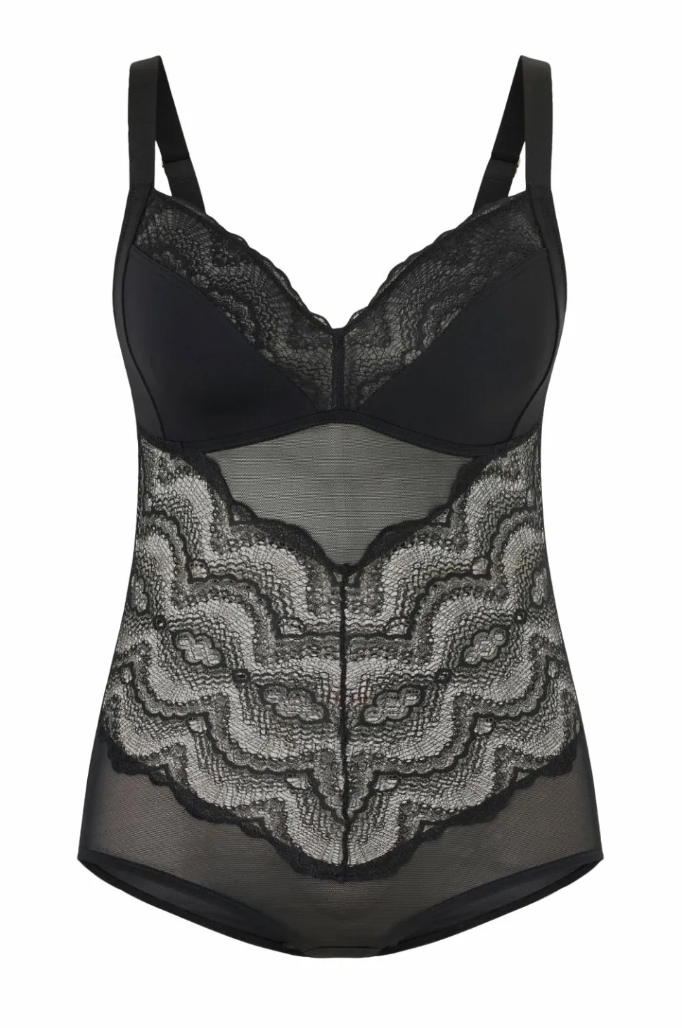 Ellos Plus collection Spetsbody - let støtte