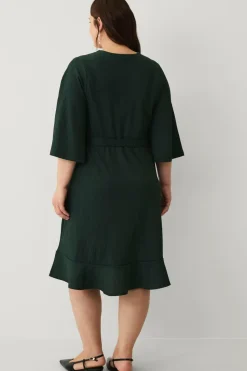 Ellos Plus collection Kjole med volantdetalje