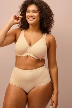 Ellos Plus collection Bøjle-bh med blondedetaljer