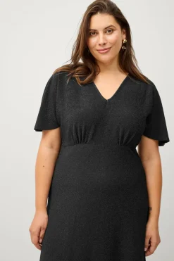 Ellos Plus collection Kjole i lurex