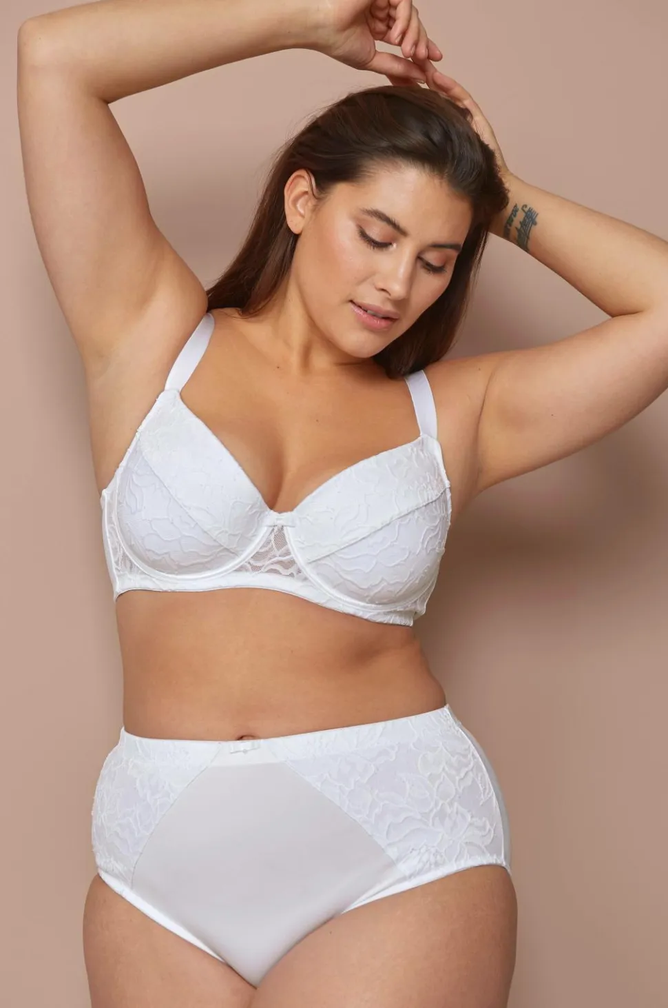 Ellos Plus collection Maxi-pink i høj model
