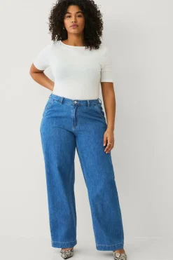 Ellos Plus collection Jeans med bred pasform