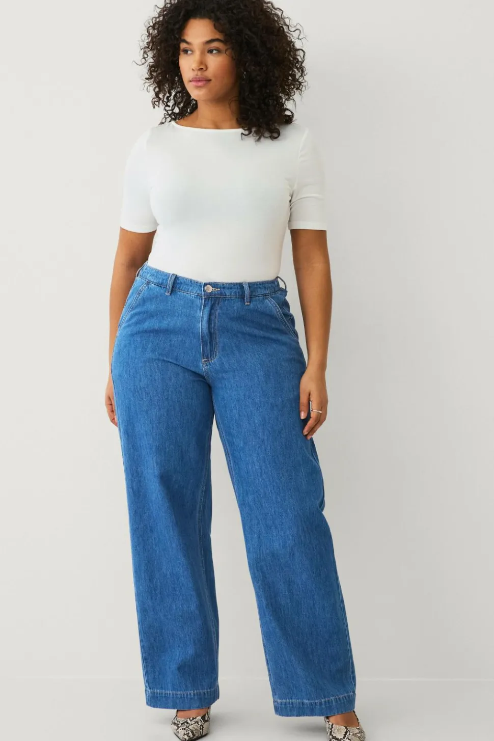 Ellos Plus collection Jeans med bred pasform