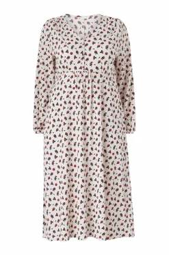 Ellos Plus collection Maxi kjole med V-hals