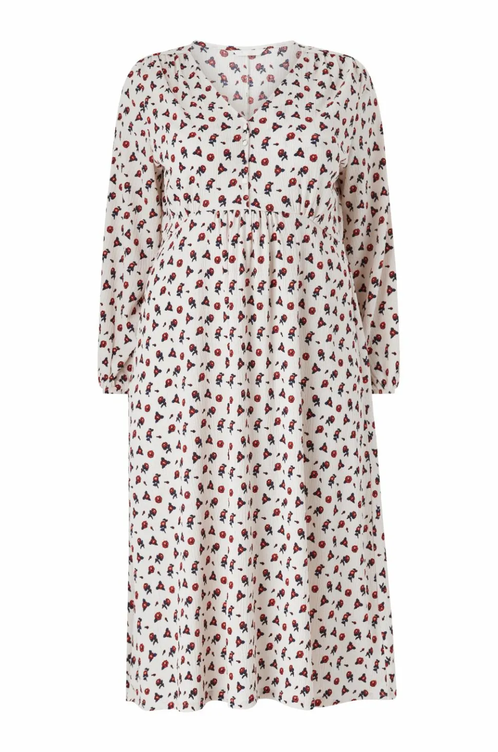 Ellos Plus collection Maxi kjole med V-hals