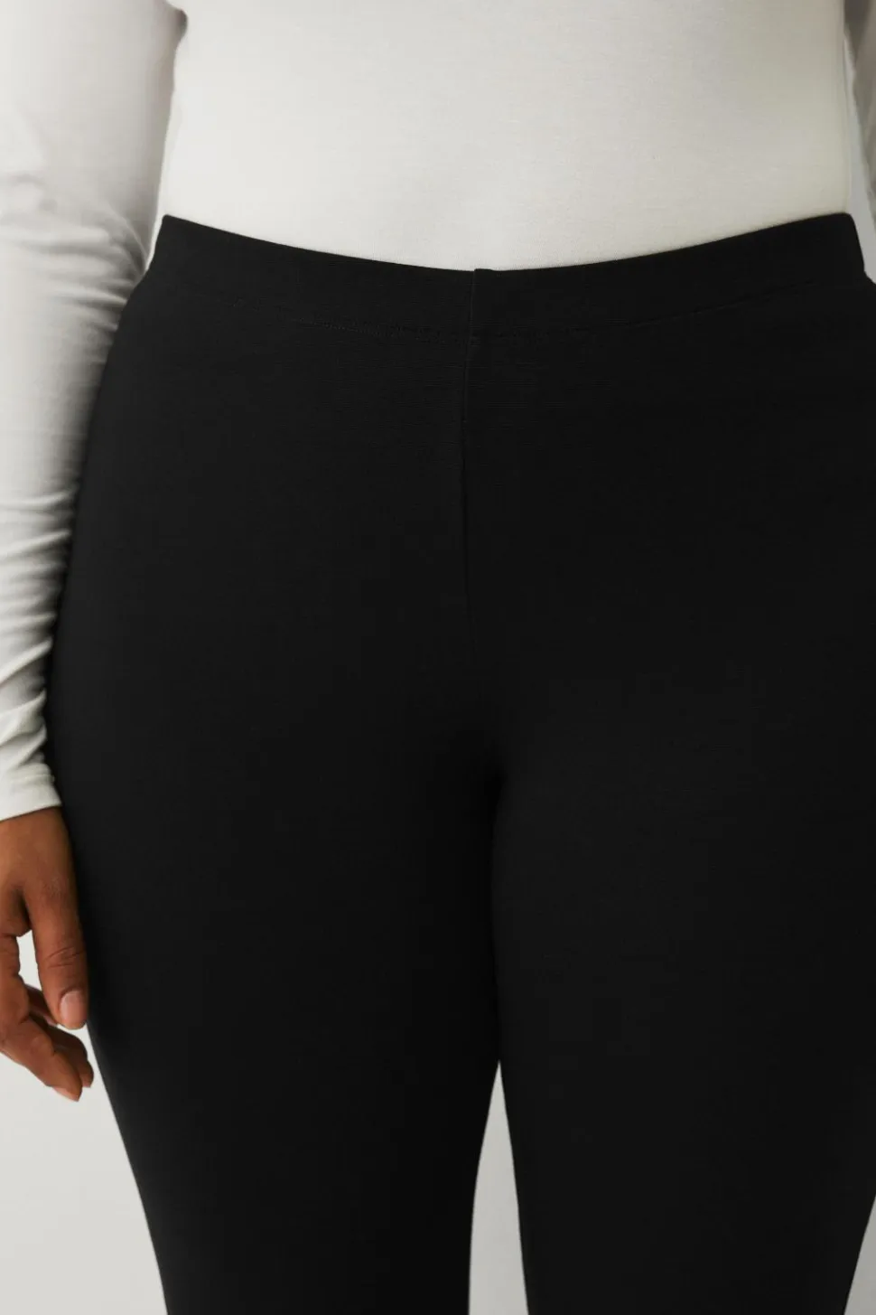 Ellos Plus collection Højtaljede leggings i punto