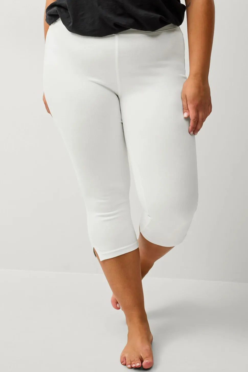 Ellos Plus collection Treggings med høj talje og 3/4 længde