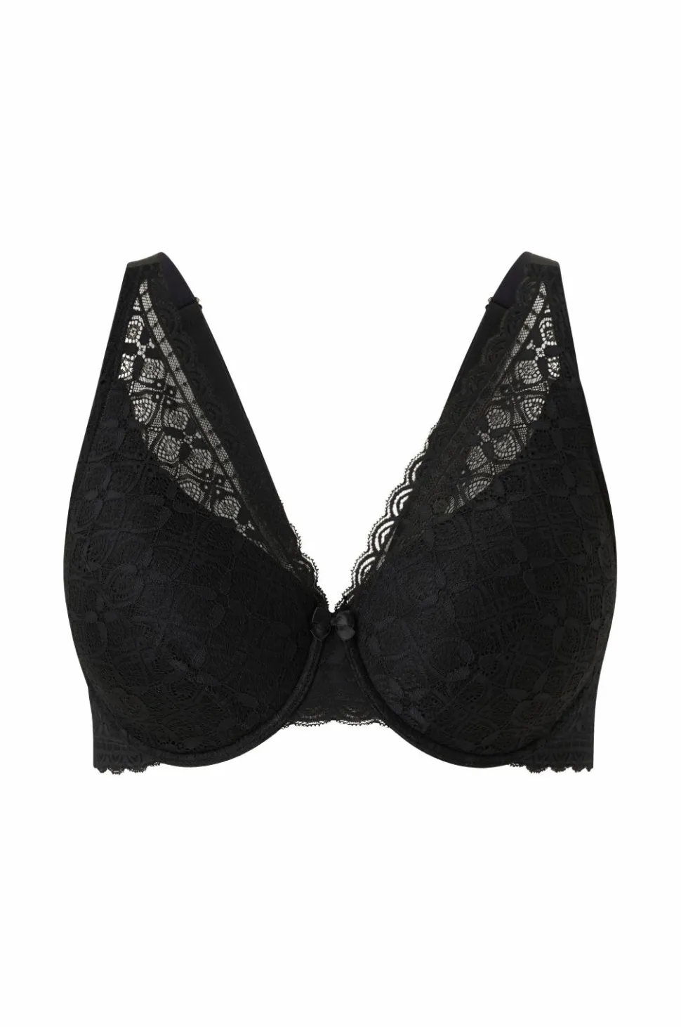 Ellos Plus collection Bøjle-bh med blondedetaljer