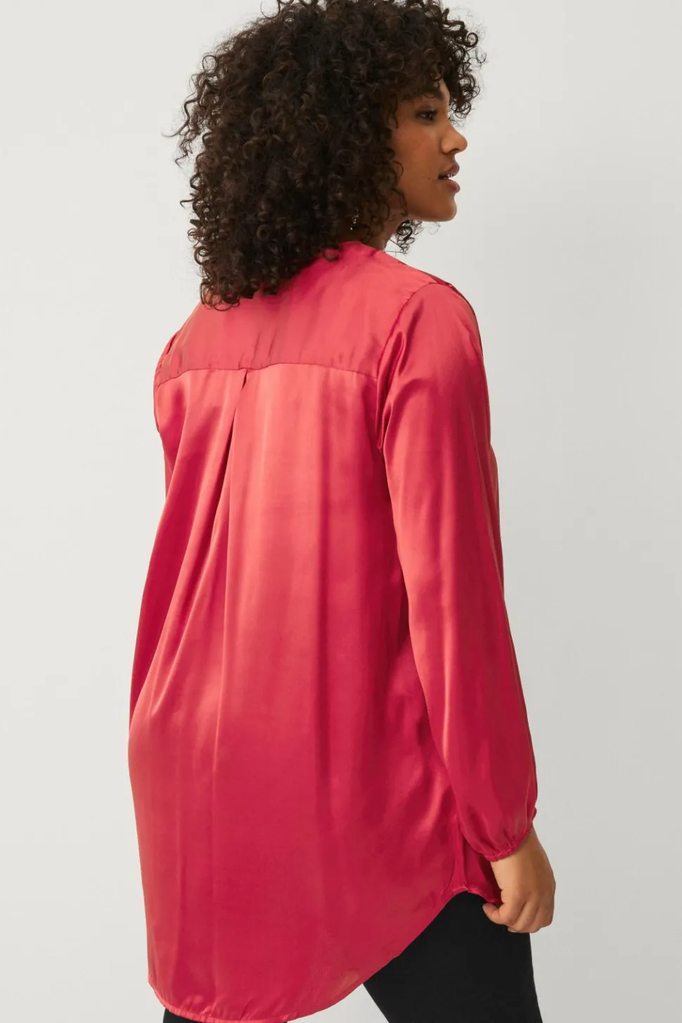Ellos Plus collection Tunika i satin