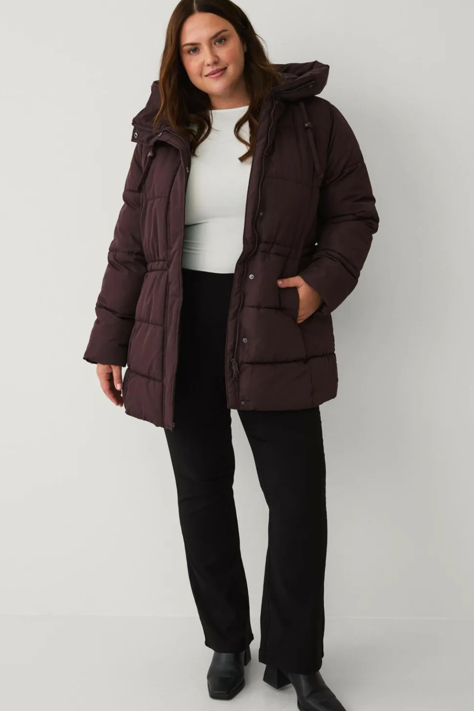Ellos Plus collection Foret, kort frakke