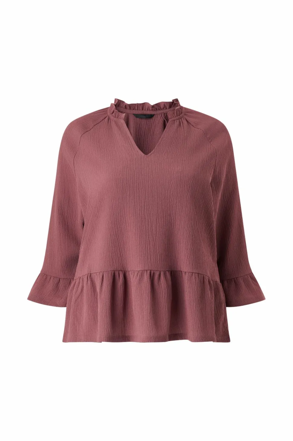 Ellos Plus collection Top i struktureret jersey