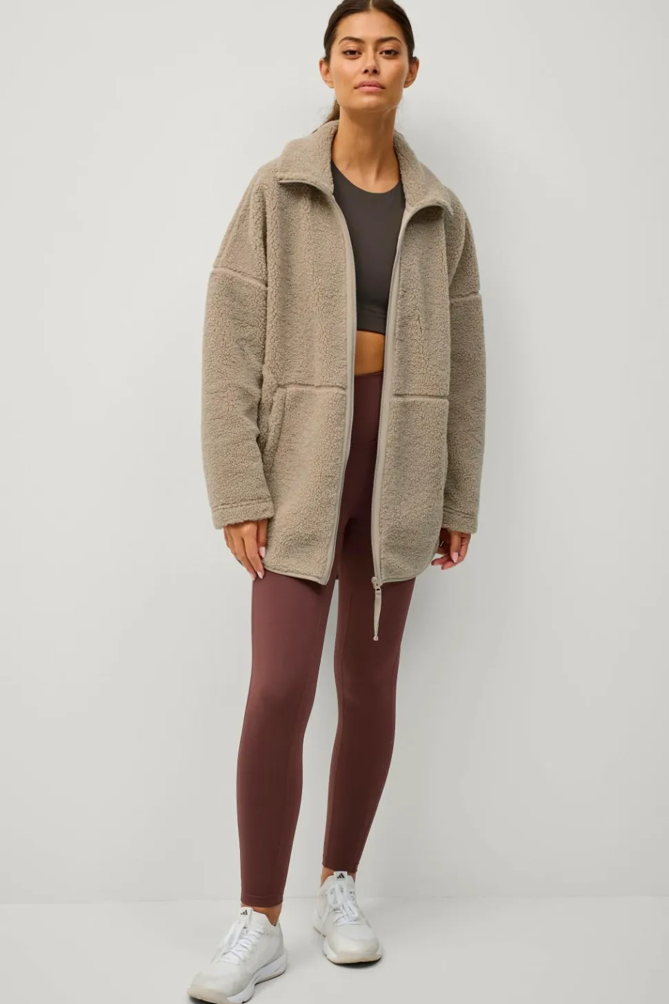 Ellos STUDIO Fleecejakke Full Zip Pile Core