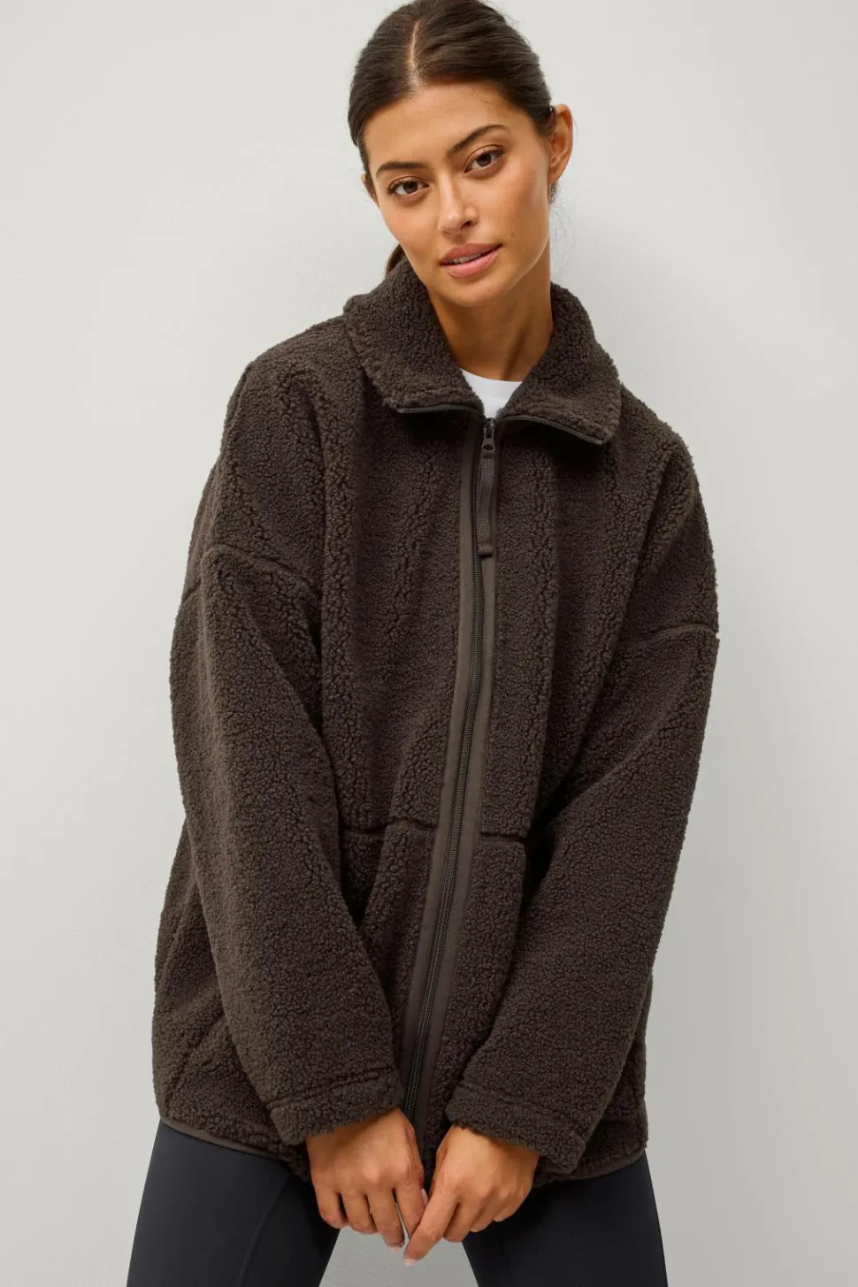 Ellos STUDIO Fleecejakke Full Zip Pile Core