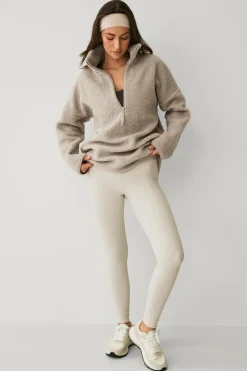 Ellos STUDIO Pullover Half Zip Pile Core
