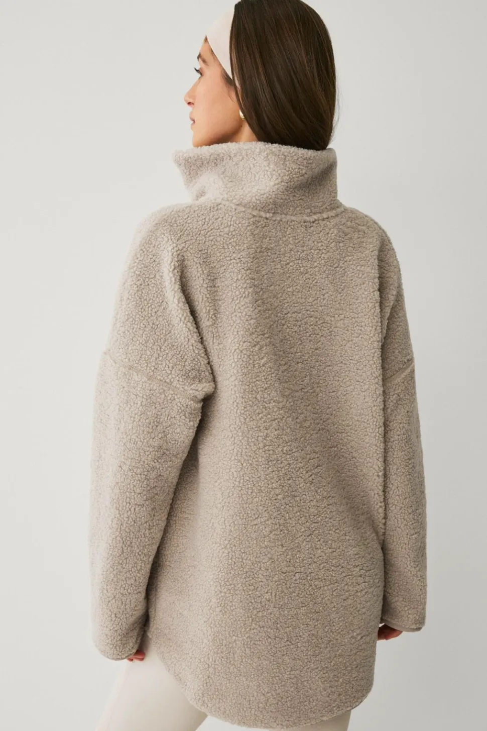 Ellos STUDIO Pullover Half Zip Pile Core