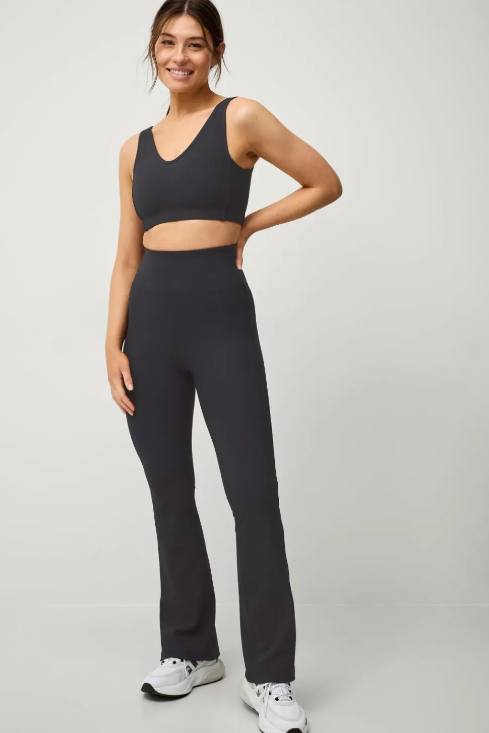 Ellos STUDIO Træningstights Flare Structure Tights
