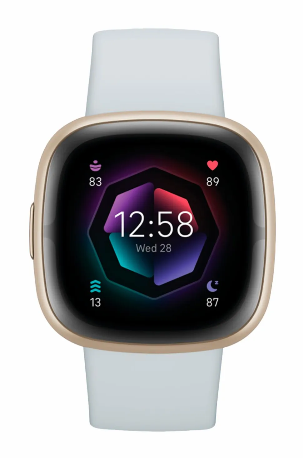 Fitbit Sense 2, Blue Mist/Soft Gold