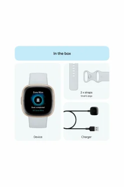 Fitbit Sense 2, Blue Mist/Soft Gold
