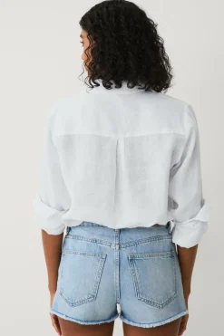 Gina Tricot Denimshorts Slit Denim Shorts