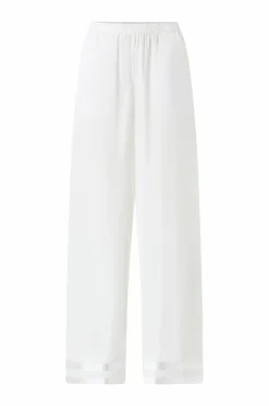 Gina Tricot Natbukser Satin Striped Trousers