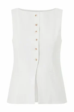 Gina Tricot Vest Tailored Boatneck Vest