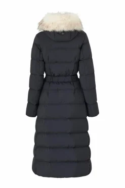Áhkká Dunfrakke Gold Long Down Coat Matte