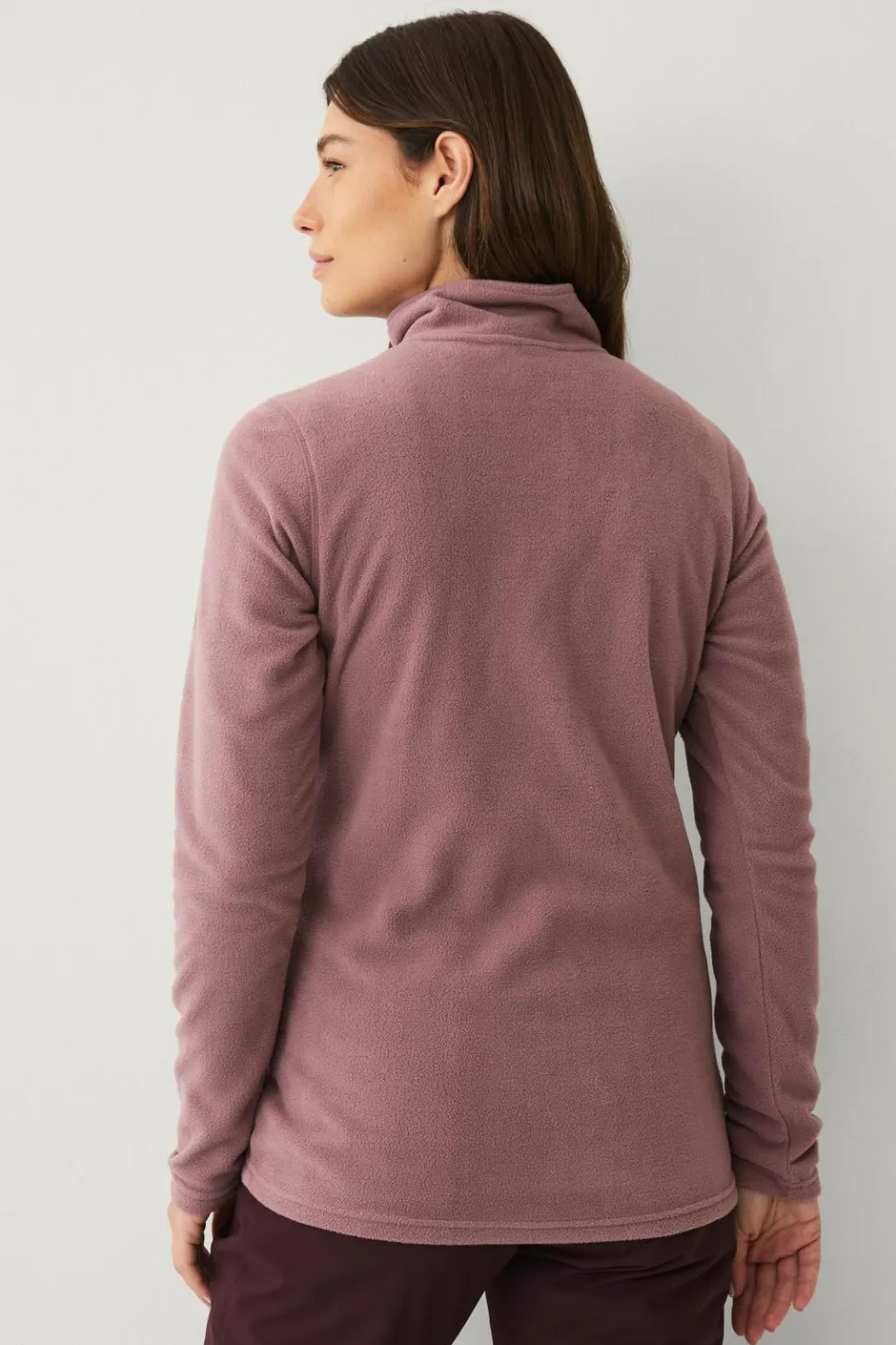 Áhkká Fleecetrøje Fleece Basic Half Zip W