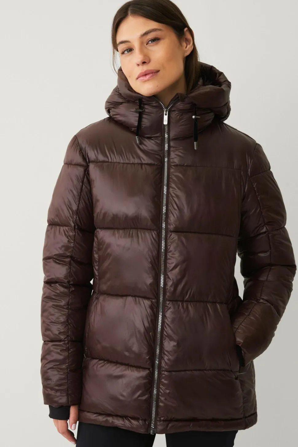 Áhkká Jakke Gold Warm Jacket Shiny