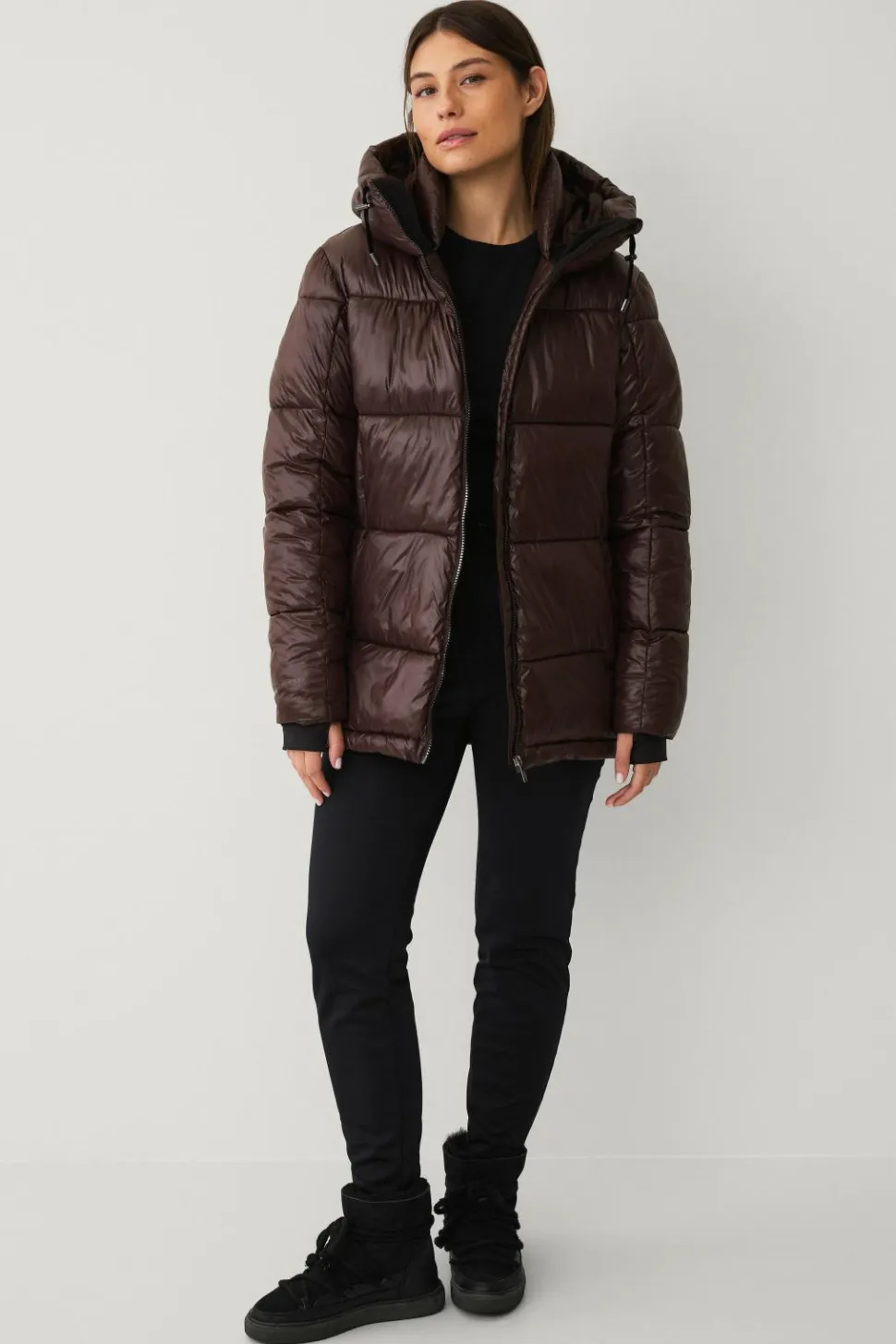 Áhkká Jakke Gold Warm Jacket Shiny