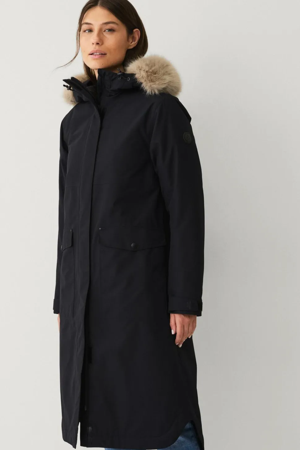 Áhkká Parka Urban Padded Long Parka W