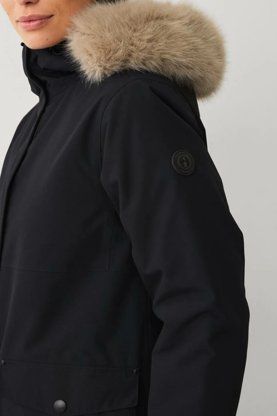 Áhkká Parka Urban Padded Long Parka W