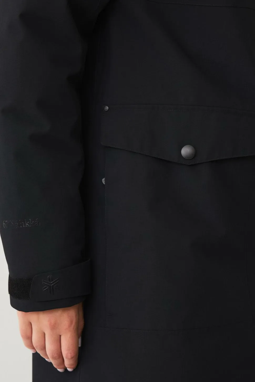 Áhkká Parka Urban Padded Long Parka W