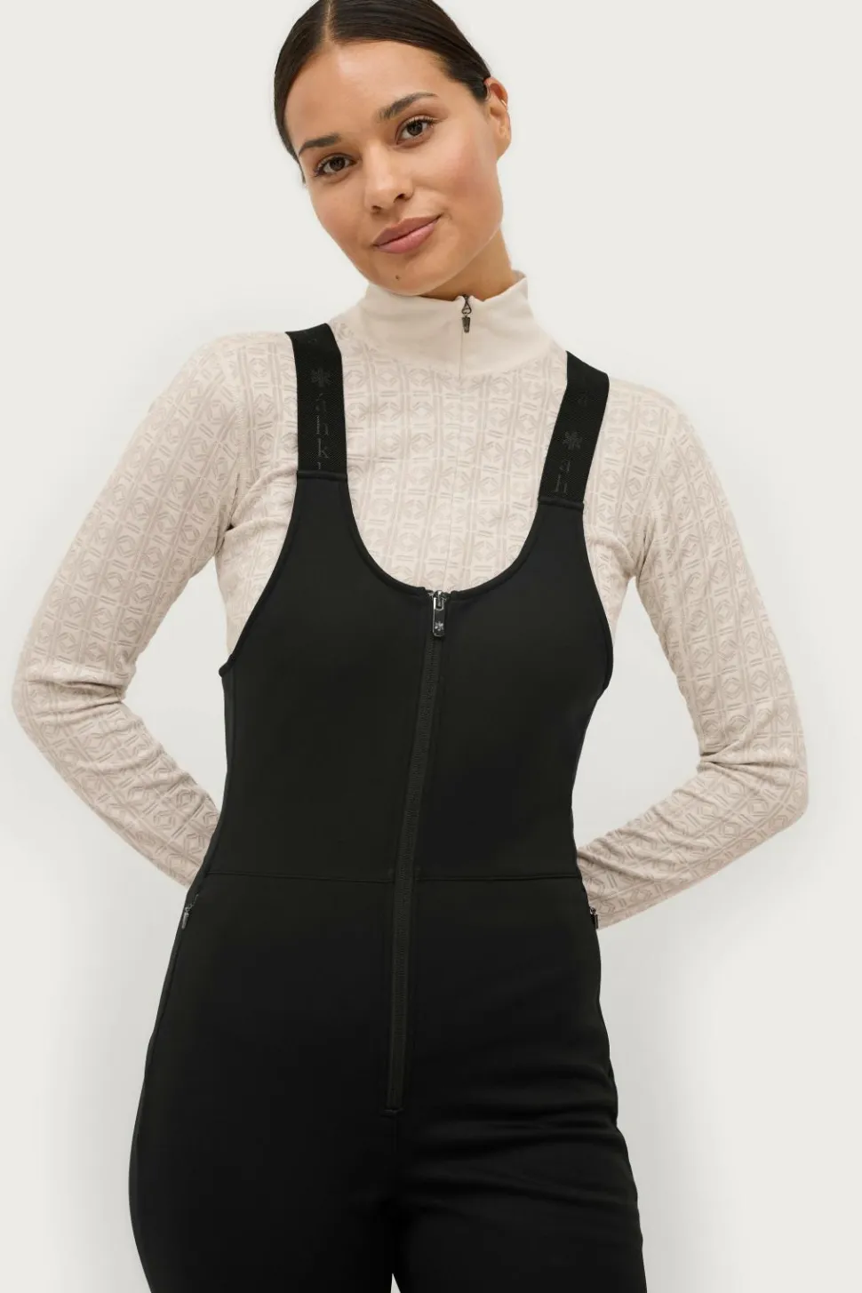 Áhkká Skibukser Gold Softshell Bib Ski Pant