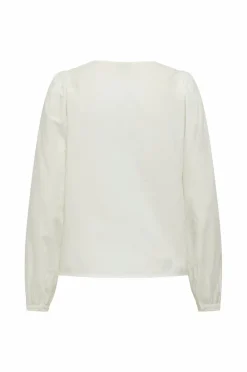 JDY Bluse jdyMiley L/S Anglaise Top Wvn
