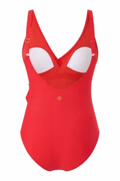 KAANDA Beach life Badedragt Wrap Onepiece w Fix Cups And Adjustable Strapes