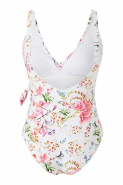 KAANDA Beach life Badedragt Wrap Onepiece w Fix Cups And Adjustable Strapes