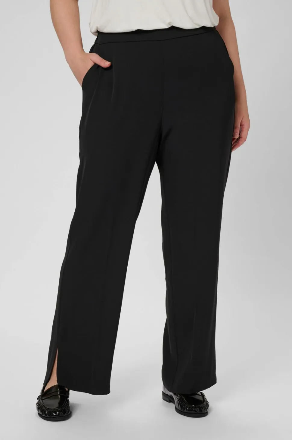 KAFFE Curve Bukser kcSigne HW Wide Pants