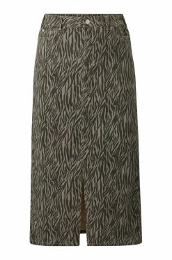KAFFE Curve Cowboynederdel kaLeonoma Denim Skirt