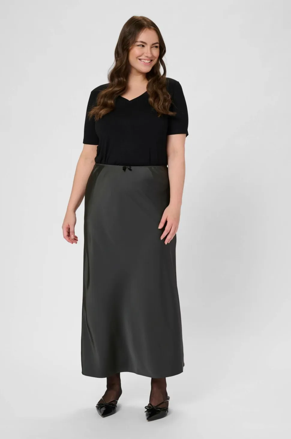 KAFFE Curve Nederdel kcHilla Skirt