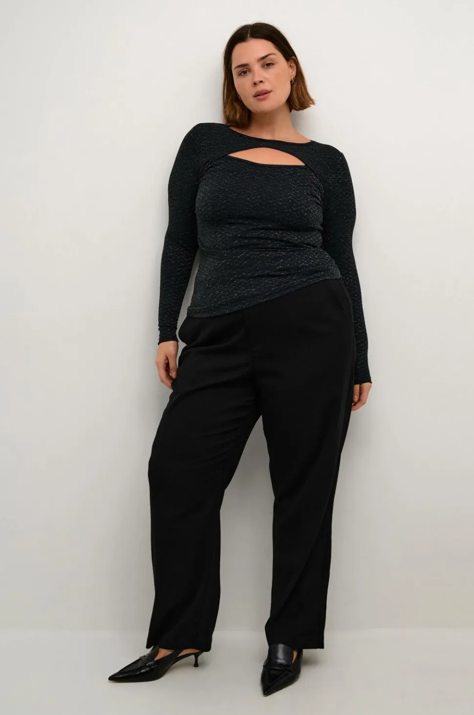 KAFFE Curve Top kcEllia LS T-shirt