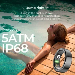 KSIX Smart Ring Saturn - L
