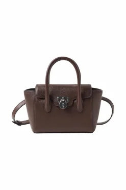 Lauren Ralph Lauren Taske Luxe Pebble Lthr-tnnr SM Schl-stl-sma