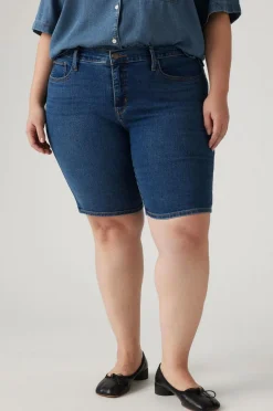 Levi's Plus Denimshorts PL Shaping Bermuda Clever Girl