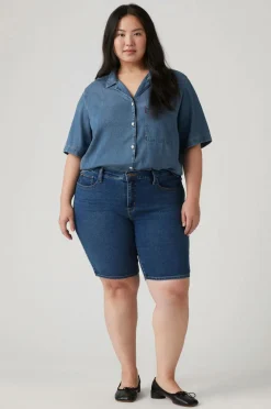 Levi's Plus Denimshorts PL Shaping Bermuda Clever Girl