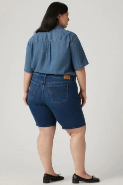Levi's Plus Denimshorts PL Shaping Bermuda Clever Girl